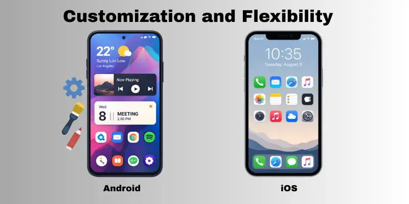 Android vs. iOS: Customization and Flexibility