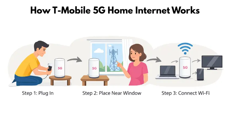 T-Mobile 5G Home Internet setup steps