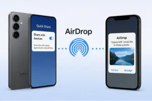 AirDrop Sharing Samsung Galaxy Phones Coming Soon
