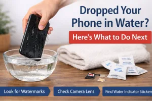 Dropped Your Phone in Water? Here’s What to Do Next
