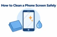 How to Clean a Phone Screen Safely (iPhone, Android, and Laptop) 