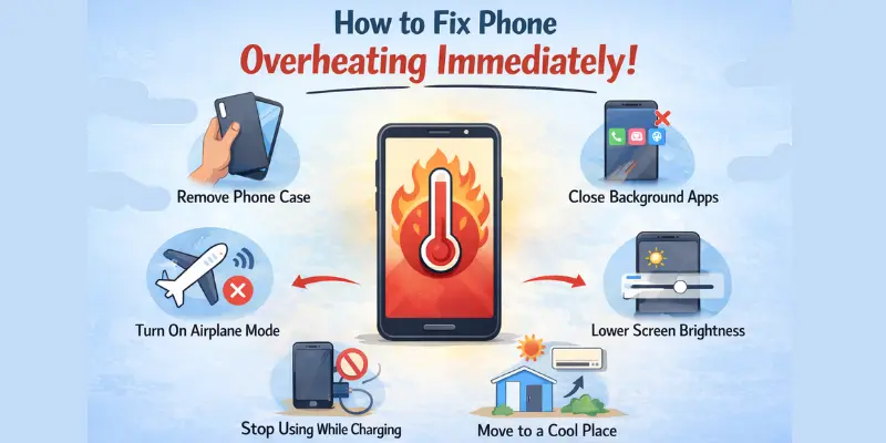 How to Fix Phone Overheating Immediately