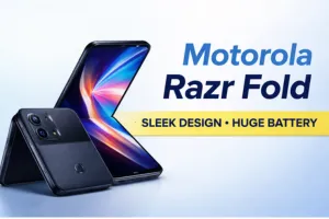 Motorola Razr Fold: Sleek Design Meets Huge Battery