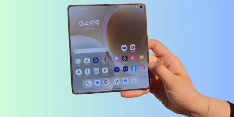 Motorola Razr Fold unfolded inner display