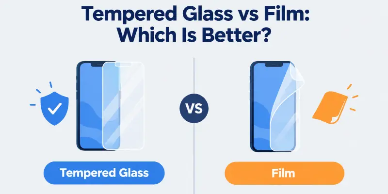 Tempered glass vs film screen protectors