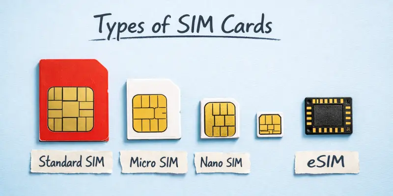 What Is a PSIM Phone SIM card types