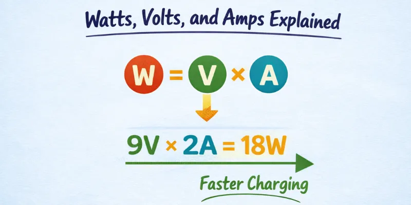 Fast charge explained with volts and amps