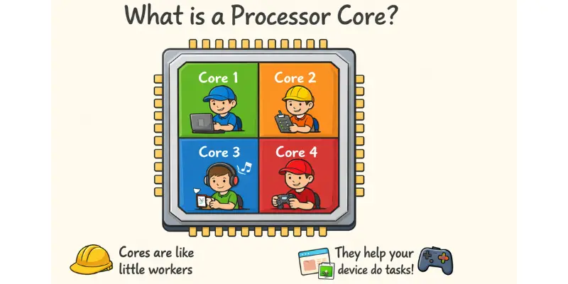 What is a processor core in quad-core octa-core?