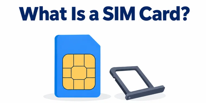 What do SIM cards do in a mobile phone
