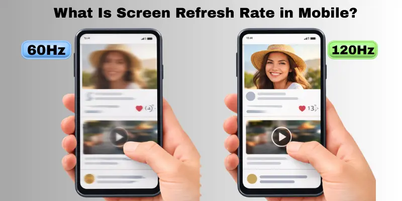 60Hz vs 120Hz screen refresh rate in mobile
