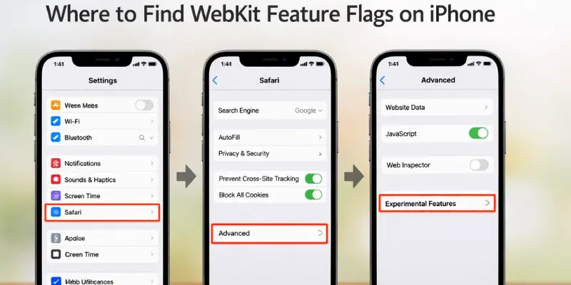Finding What Are Feature Flags on iPhone in Safari